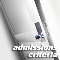 Admissions Criteria Admissions Criteria